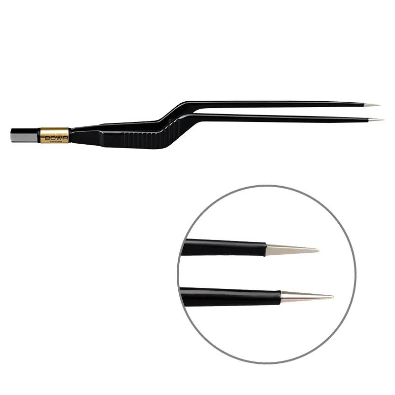 Біполярний пінцет, антипригарний, штикоподібний, 200 мм, 0.6 мм. BOWA-electronic GmbH & Co. KG